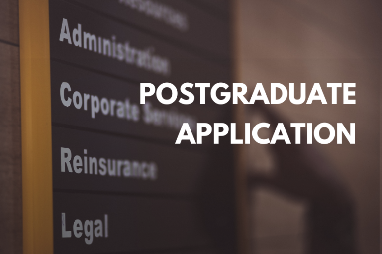 Postgraduate Application